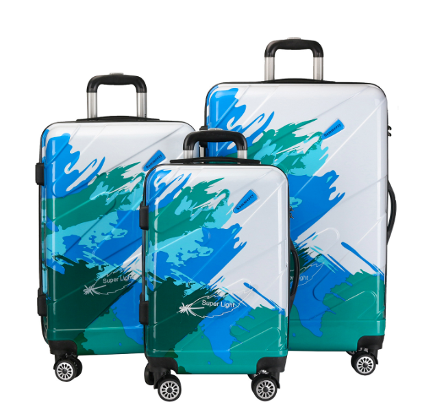 Aluminum frame luggage bag travel suitcase
